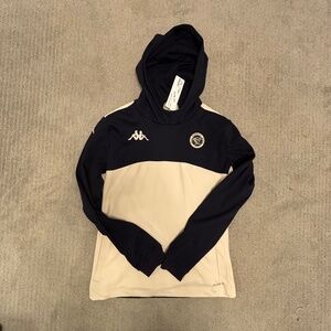 Union Bordeaux Begles Rugby Sweatshirt, Navy & Cream, Boy's XXL (14 years)